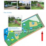 Po najechaniu na ikonkę pojawi się opis miejsca na które się najechało